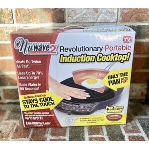 NEW NuWave 2 Precision Induction Cooktop With Bonus 9" Fry Pan 30141 In Box
